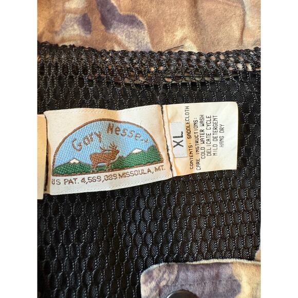 Gary Nesse Size XL Wetlands Camo The Ultimate Hunting Jacket Converts to Vest - Picture 8 of 9
